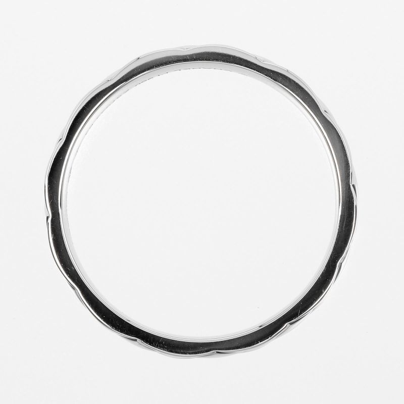 Chanel Matelasse Pt950platinum #22 Men's 7g Ring