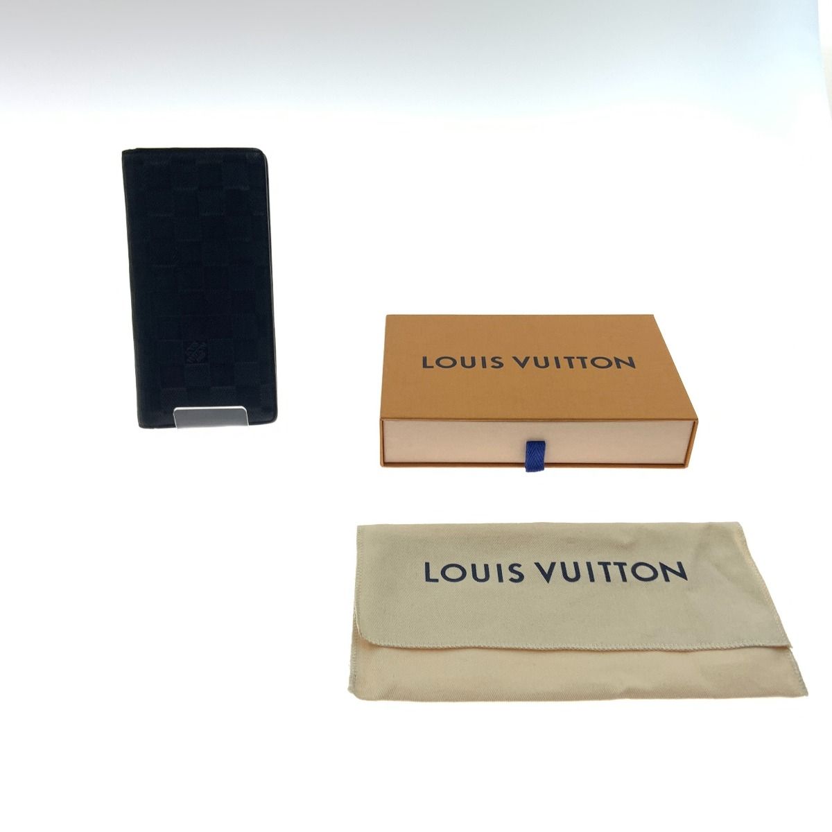 Louis Vuitton Damier Infini Portefeuille Brother Bifold Long Wallet N63119