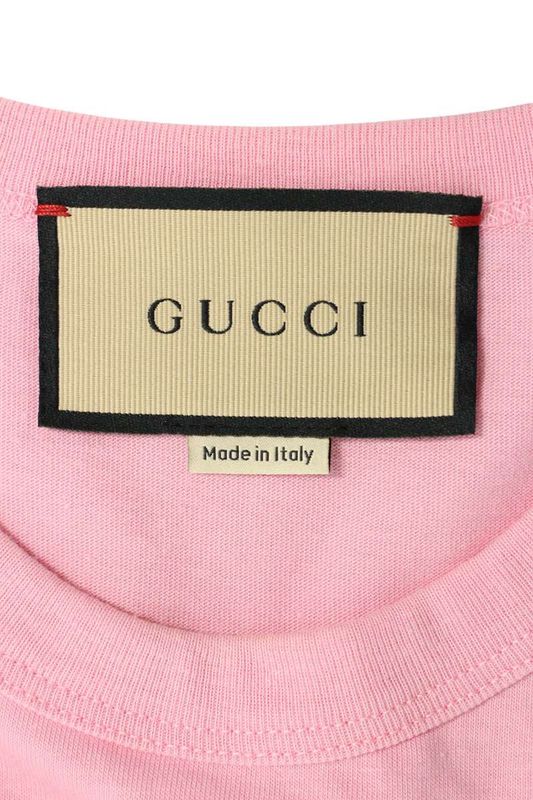 Gucci 723566 Xjgdd Cat Print T-shirt Women's XS