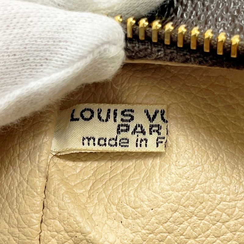 Louis Vuitton M47522 Monogram PVC Trousse Toilette 28 Brown 314846 Second Bag