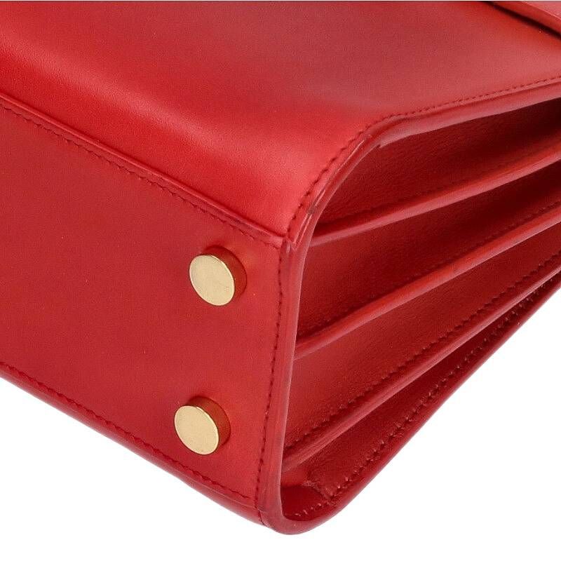 Saint Laurent Paris 340778 Sac De Jour Nano Leather 2WAY Handbag Women