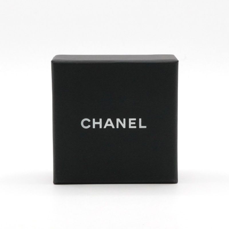 Chanel Chanel Earrings Gold Coco Mark Square Quilted Rhinestone