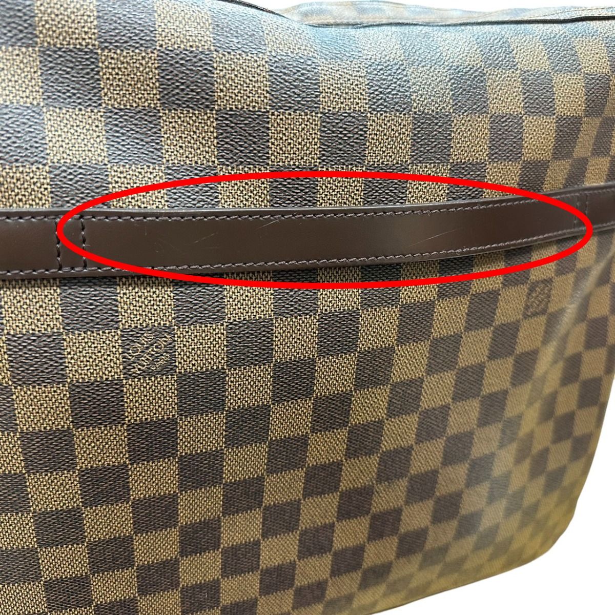 Louis Vuitton Damier Dorsoduro Shoulder Bag Brown