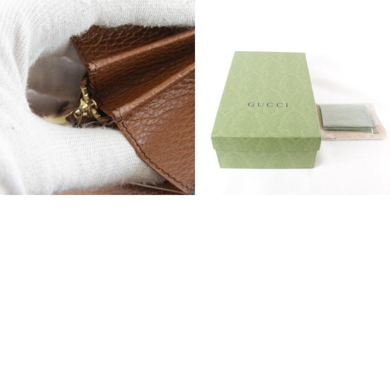 Gucci 652681 Chain Wallet New Jackie 1961 Long Wallet GG Canvas