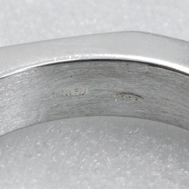 Gucci Bolt Silver 925 Size 10 Ladies 6.8g Ring