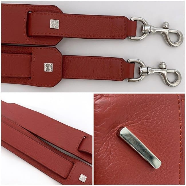 Loewe 2-Way Bag Amazona 75 Red Anagram