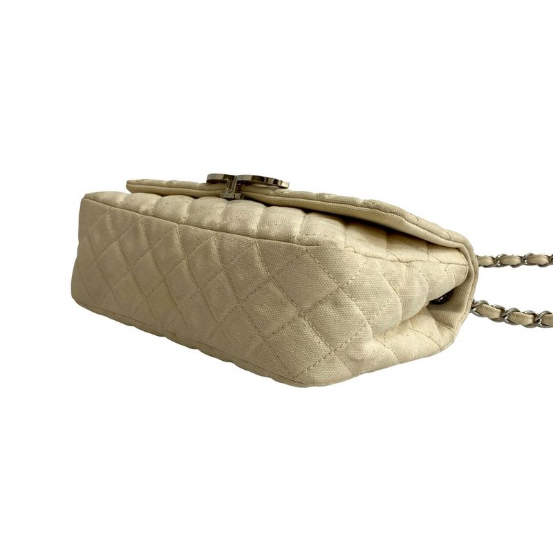 Chanel Chanel Cruise Collection Quilted Canvas Shoulder Bag