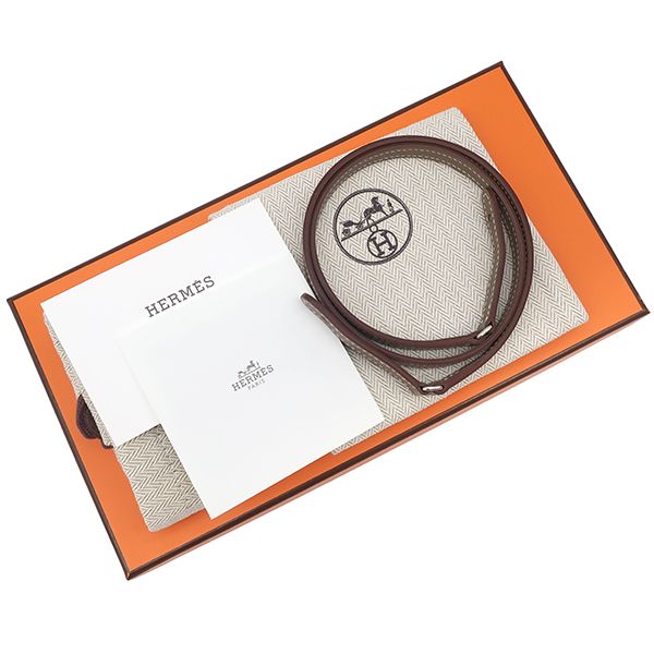 Hermes Long Wallet Charnière Togo Vaumeadam Etoupe Silver Hardware Unused