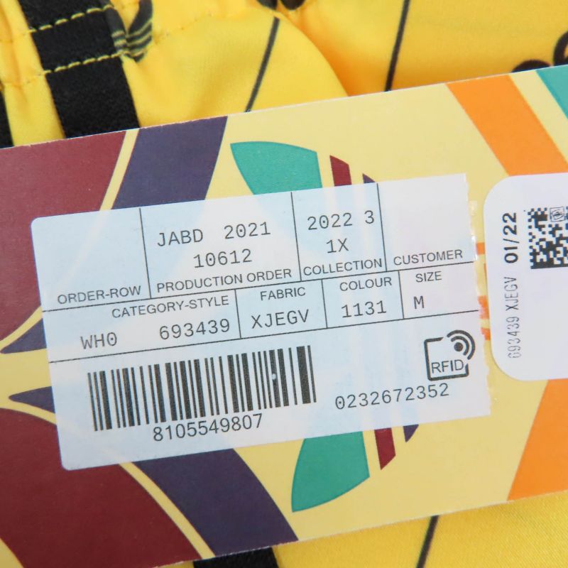 Gucci×adidas 693439 Interlocking G Shorts Yellow M Ladies