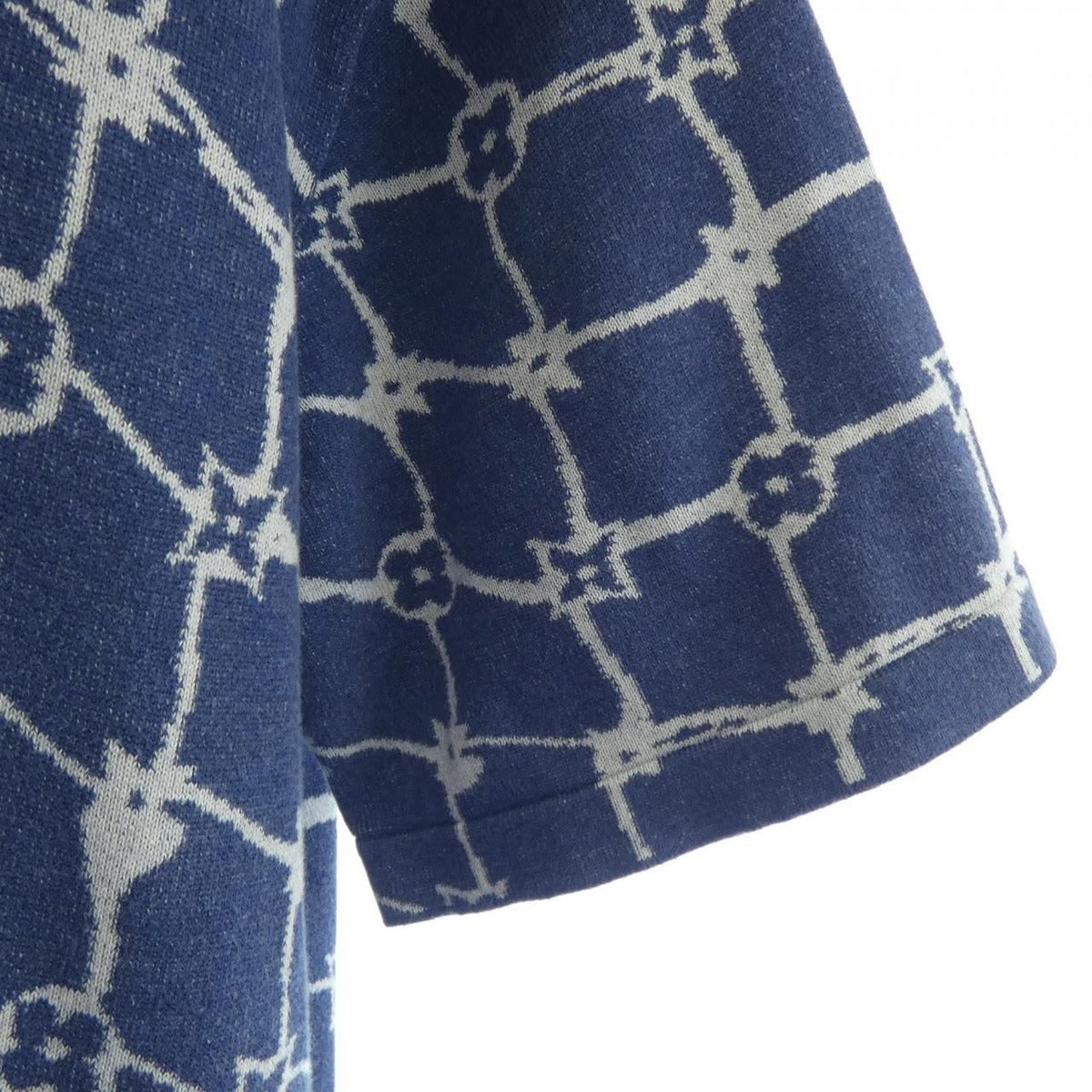 Louis Vuitton Cotton Short Sleeve Boat Neck Knit Sweater — view 6