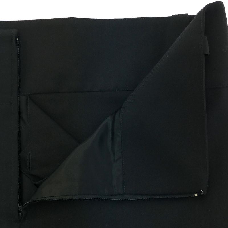 Balenciaga Wool Skirt 492317 Txi08 Black 36