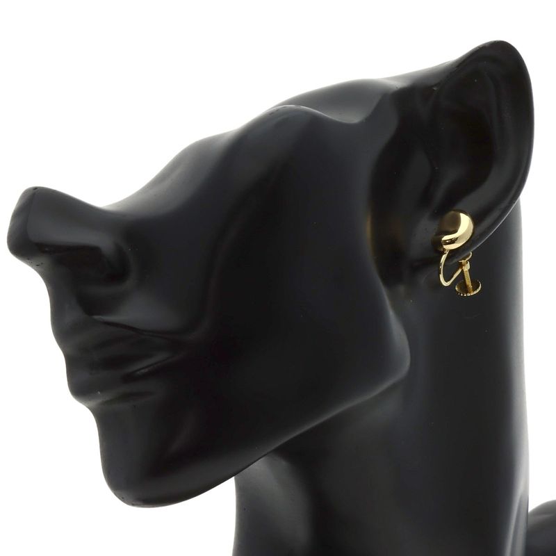 Tiffany & Co Tiffany & Co Bean Earrings 18K Yellow Gold Ladies