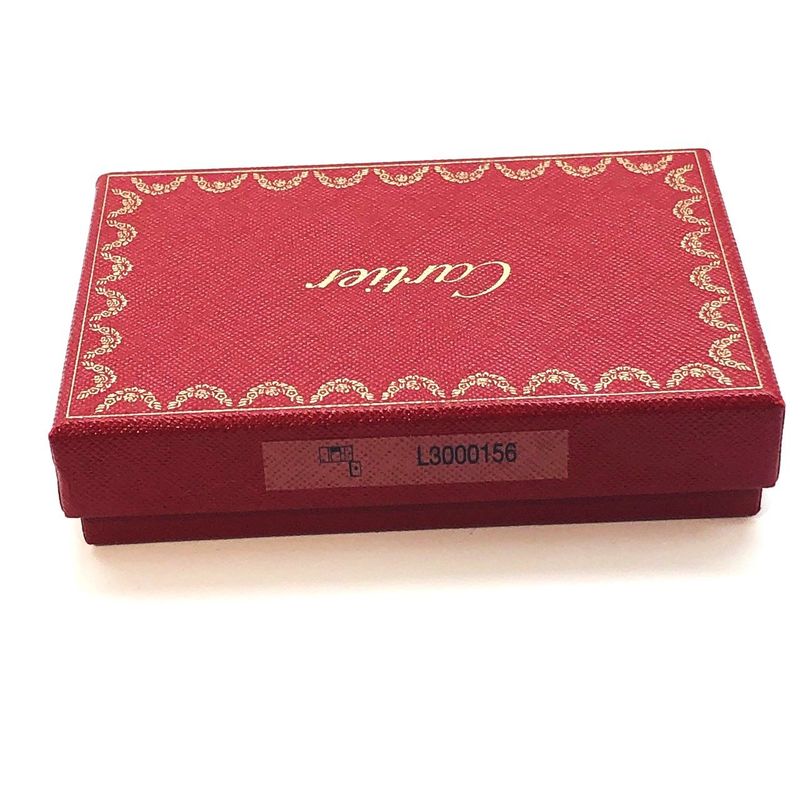 Cartier Key Case 6 Bridges L3000156 Must Line Leather Red Hardware Gold