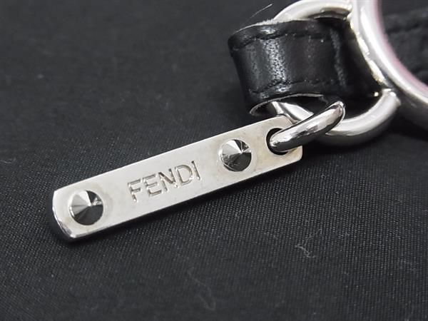 Fendi Eydrop Bag Bugs Monster Fur Key Holder Bag Charm Brown As5631