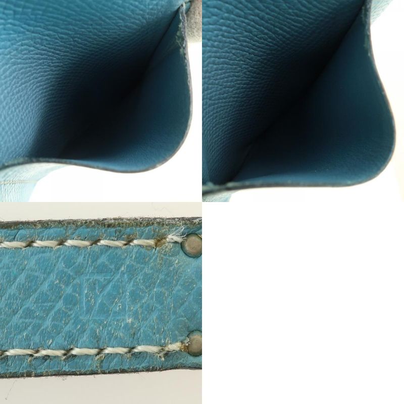 Hermes Kelly Wallet Vaux Epson □K Unisex Bifold Wallet