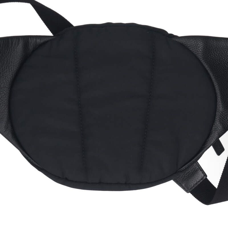 Bvlgari X Fragment Design Fragment Design Leather Switched Nylon Body Bag Men's