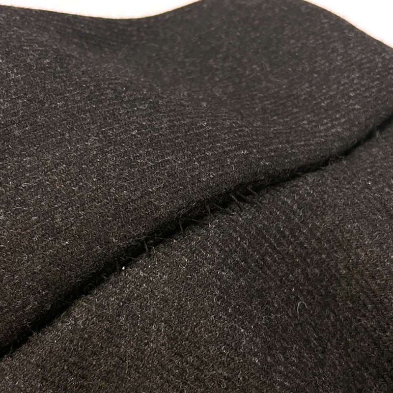 Bottega Veneta Raglan Sleeved Wool Angora Coat Dark Brown 40