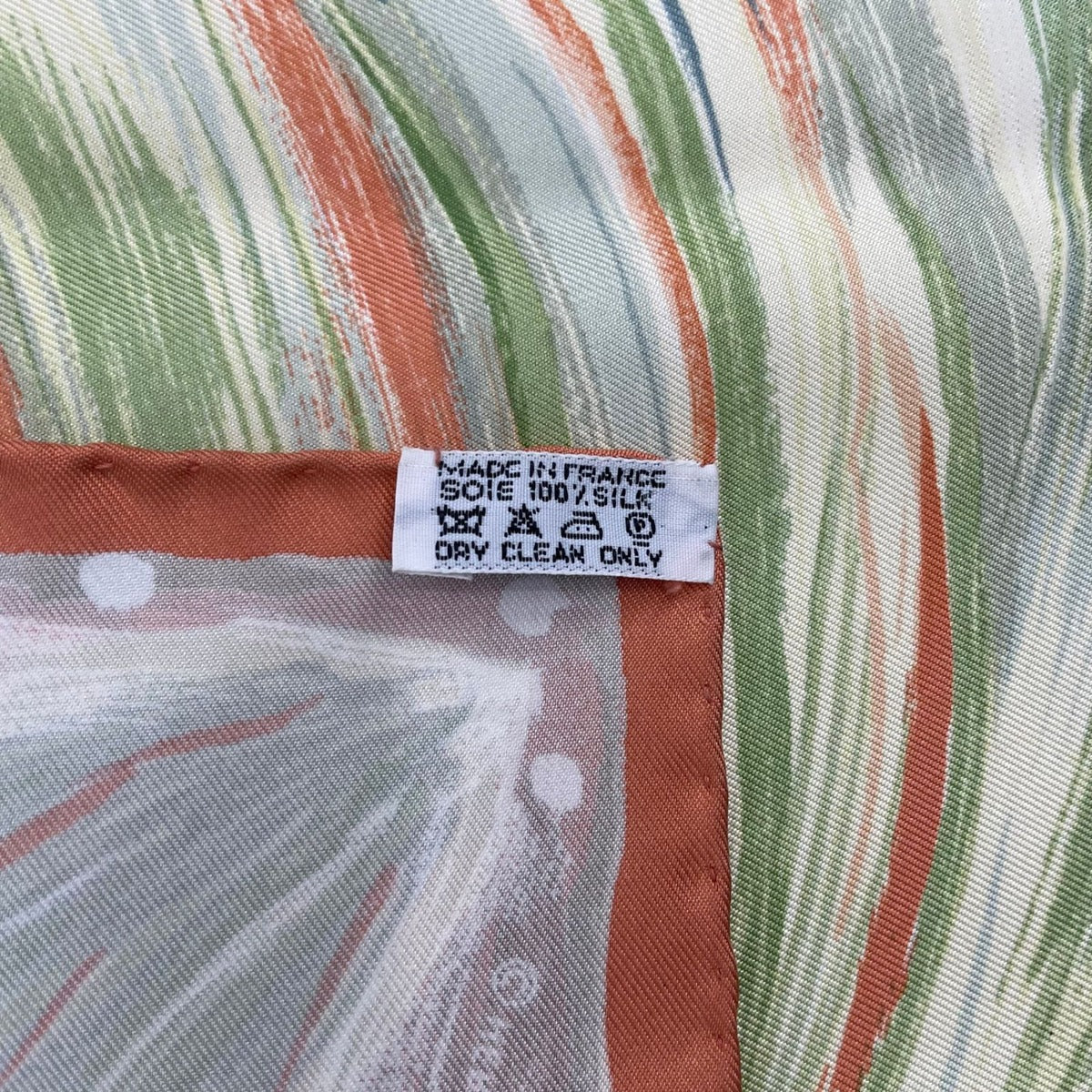 Hermes Scarf Silk Carre 90 Feux du Ciel Heavenly Fire Orange — view 10