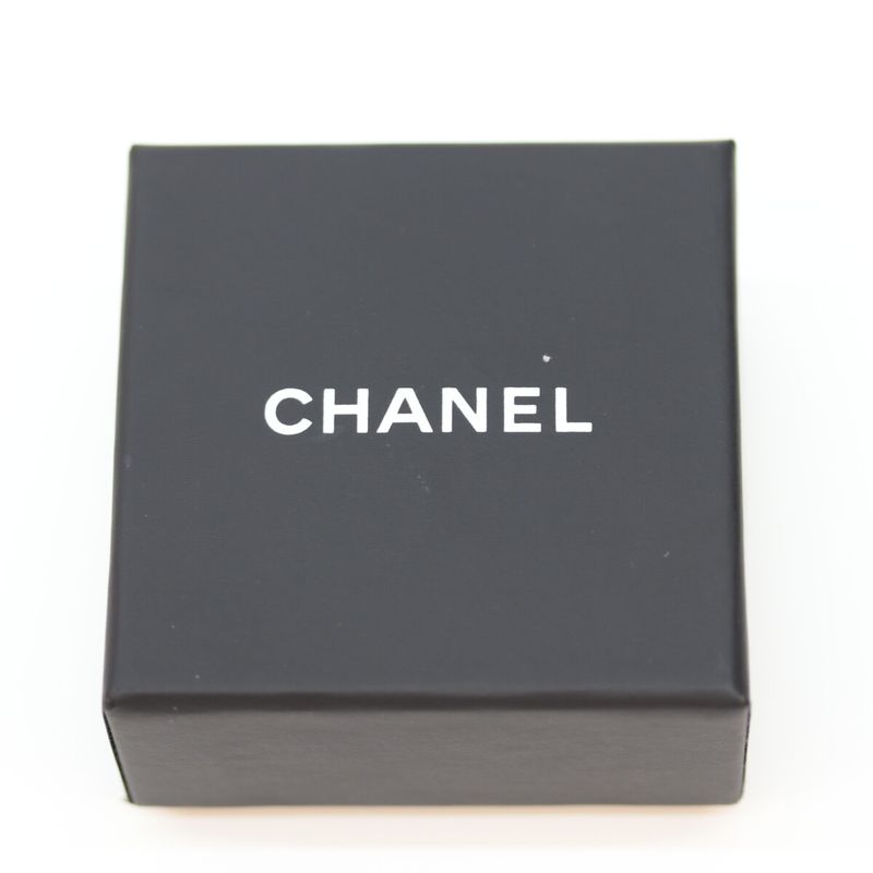 Chanel B25A Coco Rhinestone Round Earrings