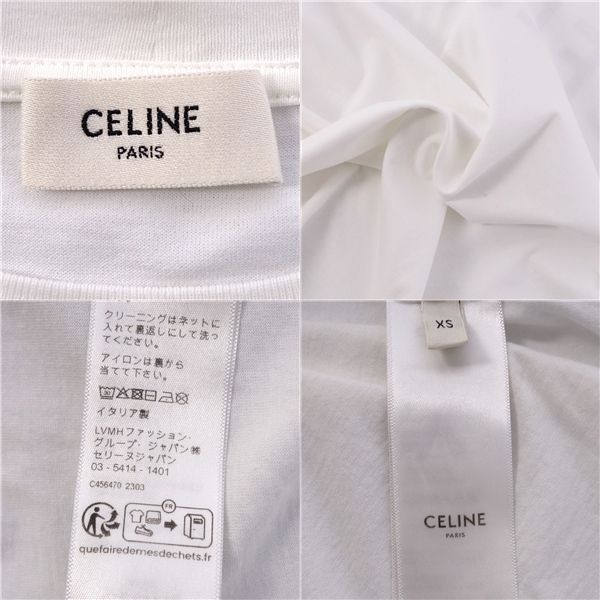 Celine T-shirt Cut And Sewn Short Sleeves Short Sleeves Cot