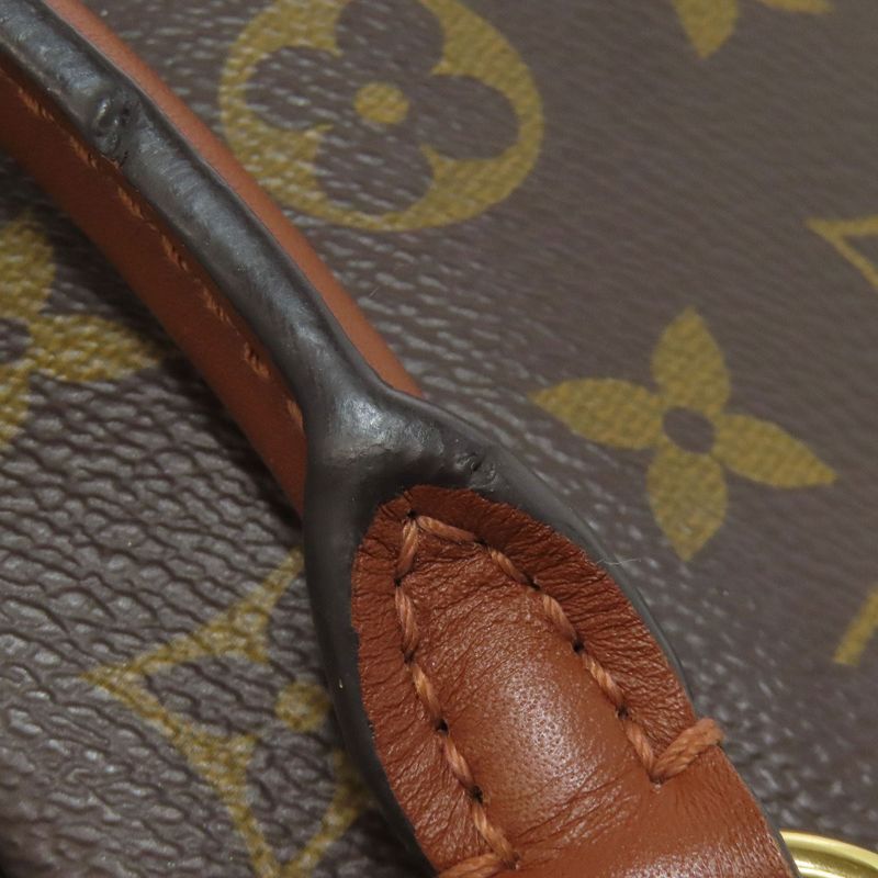 Louis Vuitton M43976 V Tote BB Handbag Monogram Canvas Women