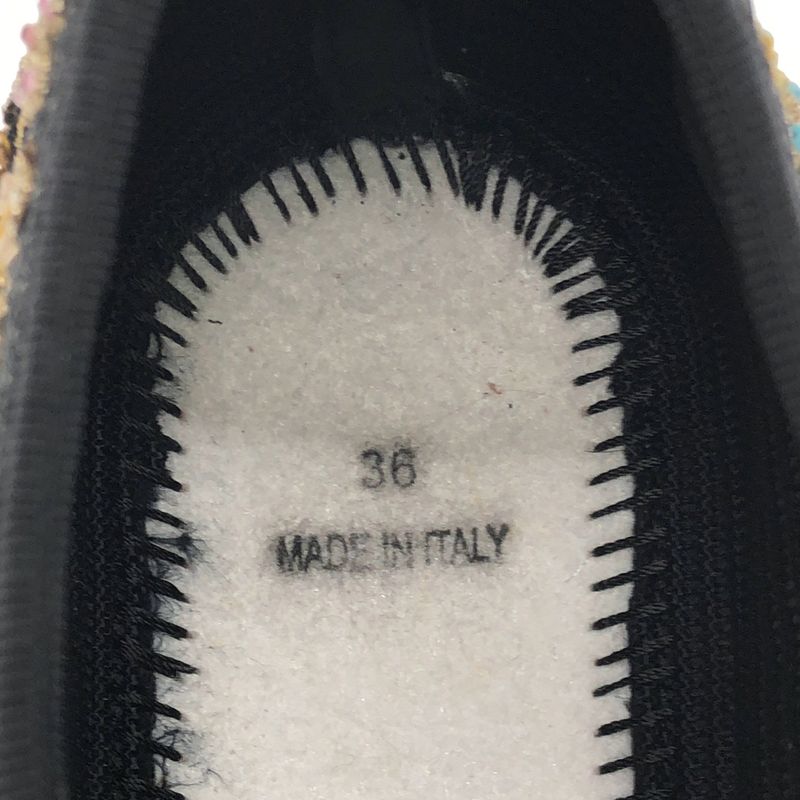 Christian Dior Fusion Flour Sequined Jacquard Sneakers Black 36