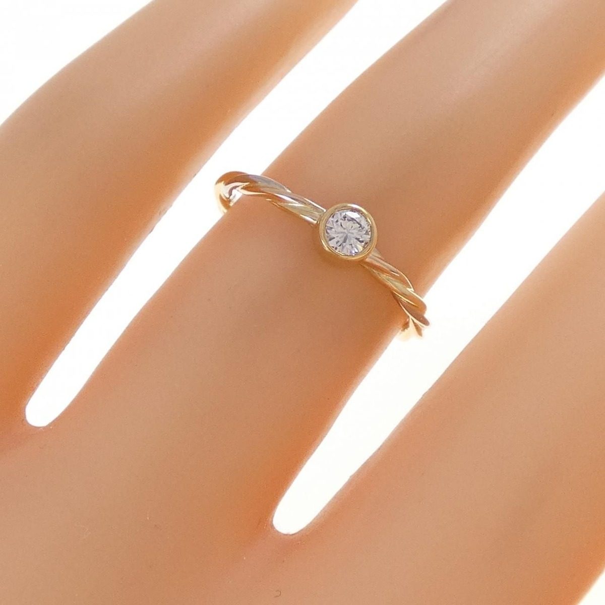 Cartier Twist Ring Pink — view 6