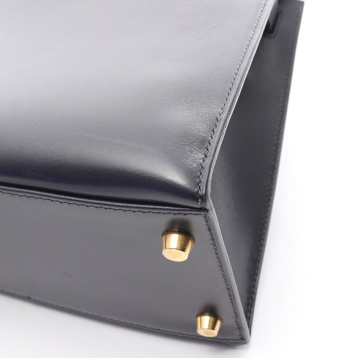 Hermes Handbag Kelly 28 Blue Indigo — view 13