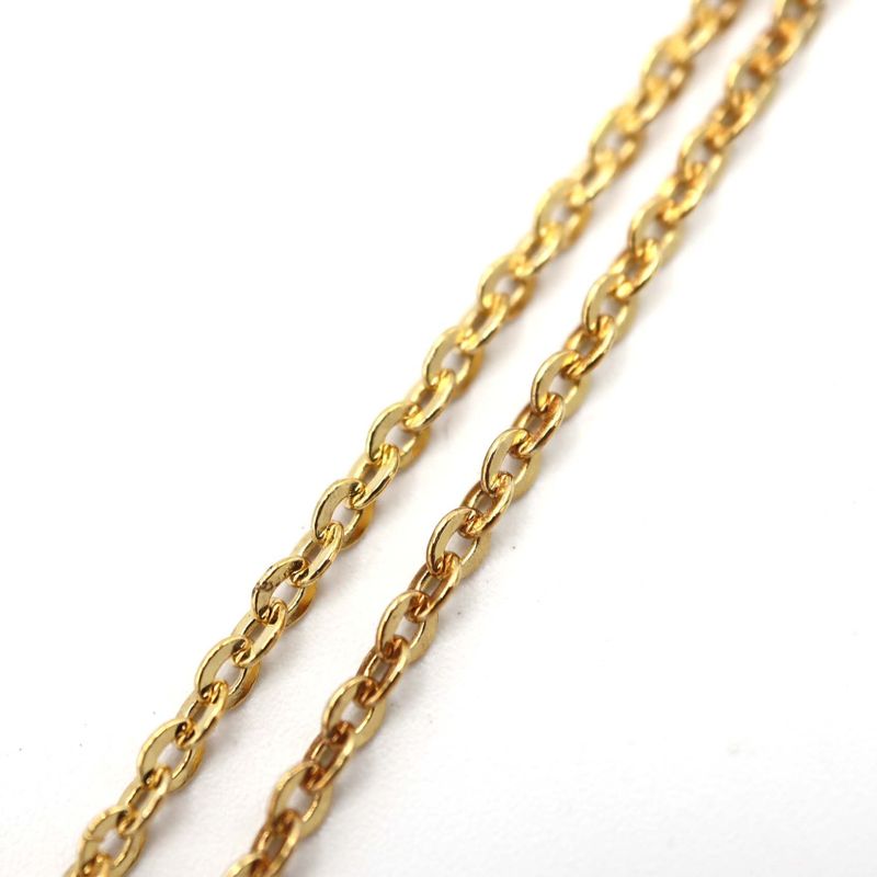 Christian DIOR Bracelet Logo Gold Color Approx 2.7g Accessory M282-2