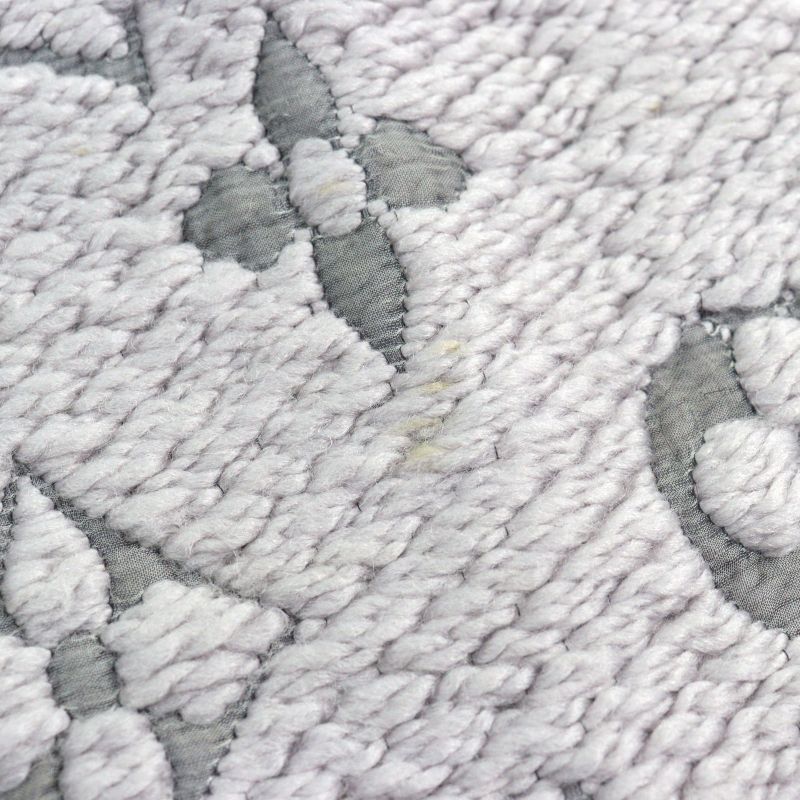 Louis Vuitton M74742 Echarpe Logomania Silk Blend Monogram Fringed