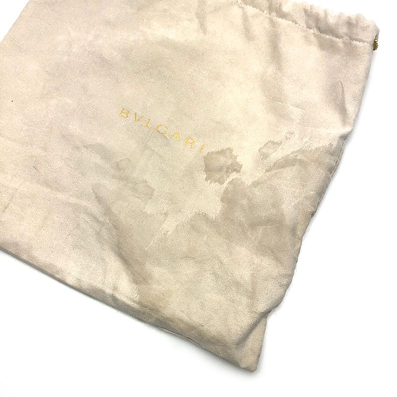 Bulgari Bvlgari Chain Shoulder Bag Bulgari 39858 Leather Black