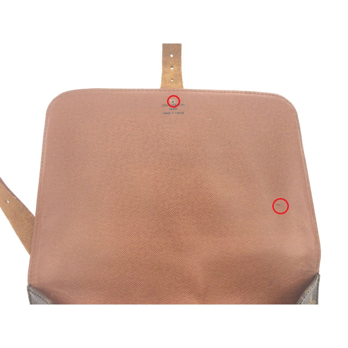 Louis Vuitton Women's Shoulder Bag Monogram Cartesier Crossbody M51252 Brown