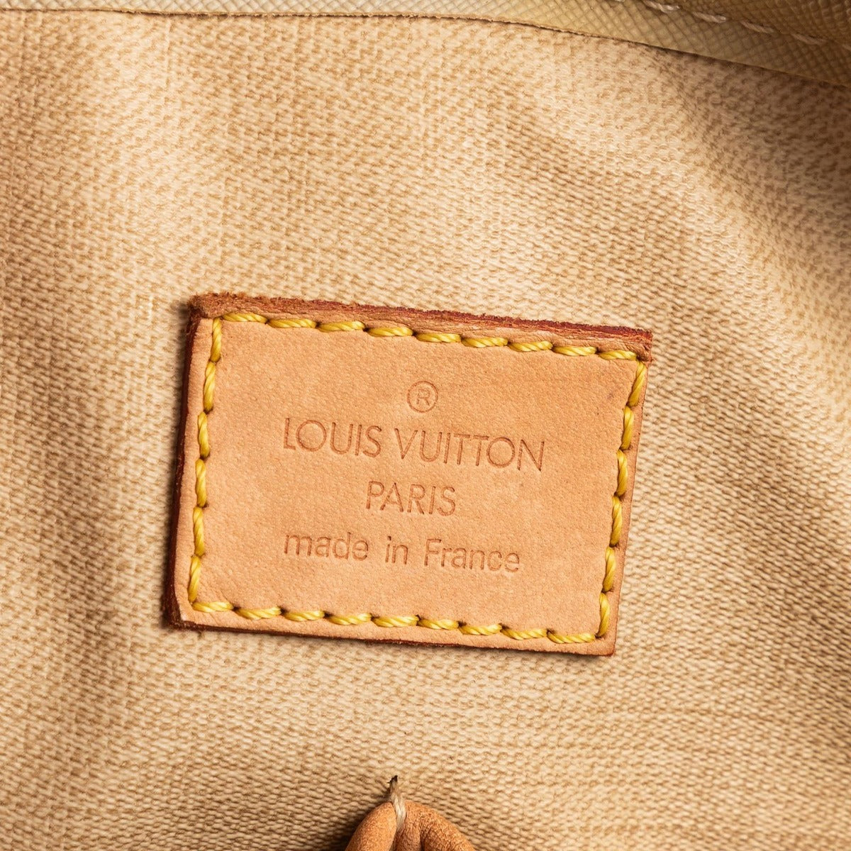 Louis Vuitton Trouville Brown Monogram Canvas Handbag — view 10