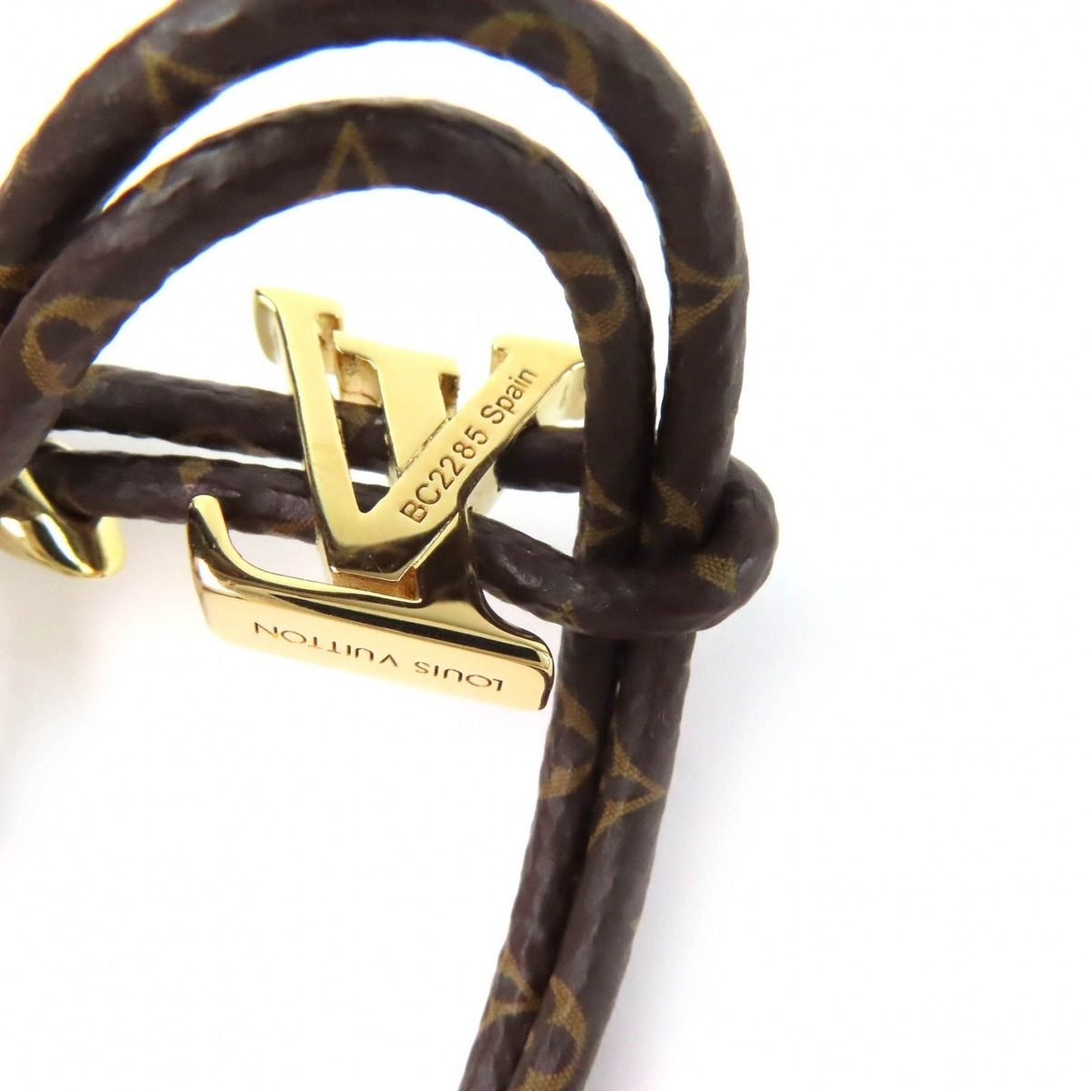 Louis Vuitton Bracelet LV Bloom Monogram Gold Box Recommended — view 8