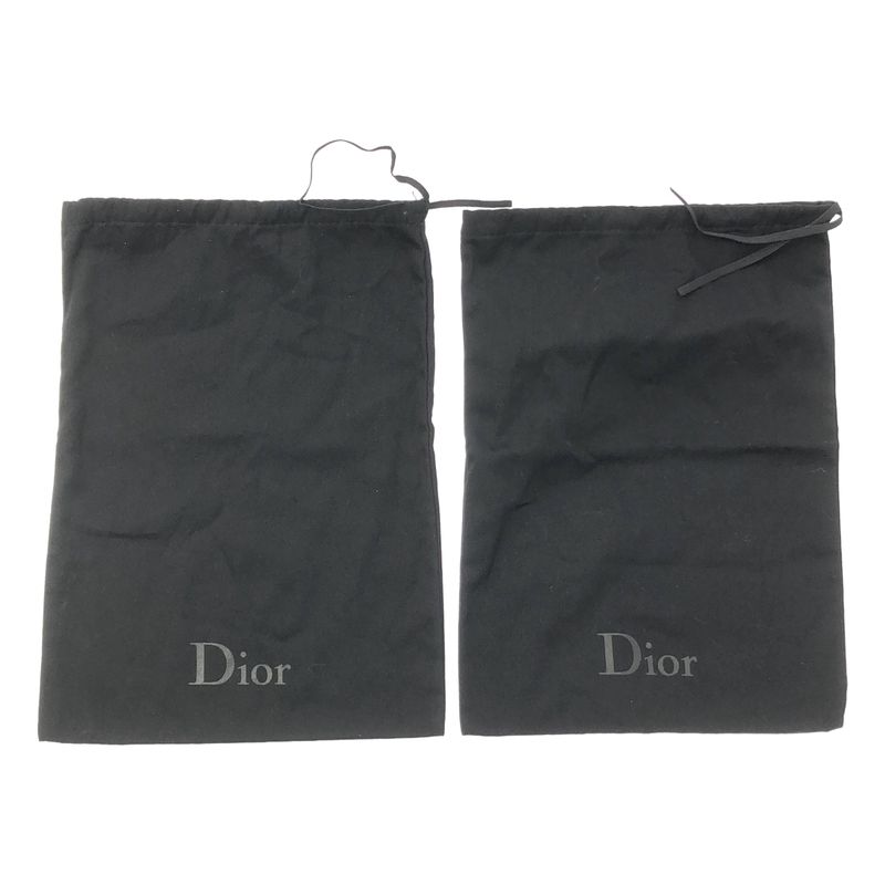 Dior Homme - Suede Leather Back Zip Chukka Boots - 40 1 2 - Black - Men's