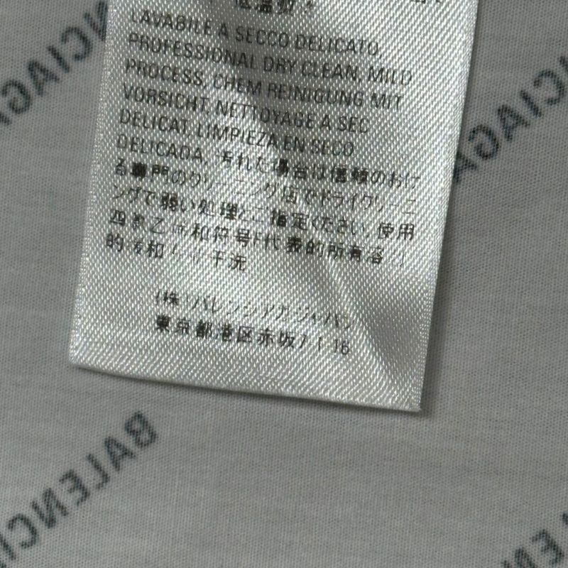 Balenciaga 18ss All Over Logo L S Shirt All Over Logo Long Sleeve Shirt