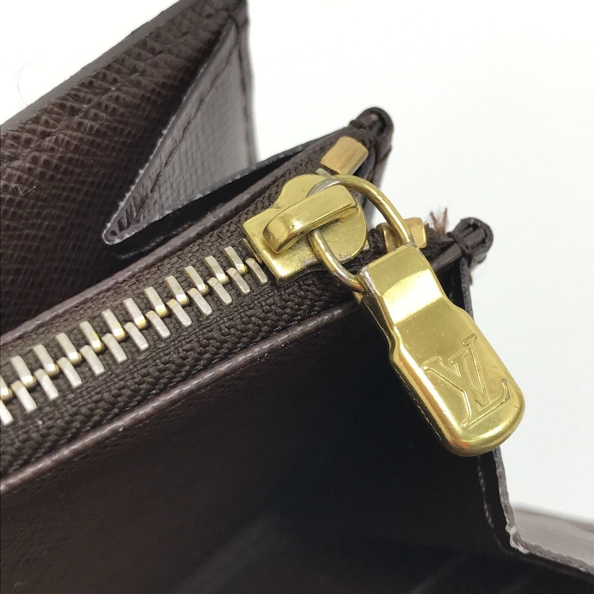 Louis Vuitton Long Wallet Damier Portefeuille Sarah N61734 Brown