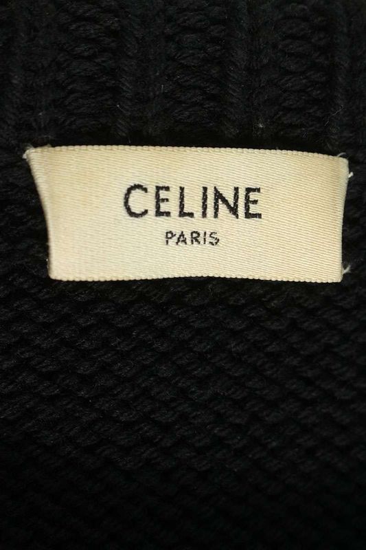 Celine 2a43l717m Boxy Crew Neck Knit Men's M