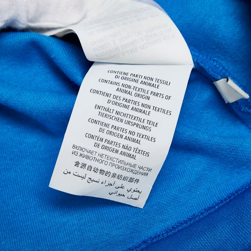 Gucci Webline Pants Sideline Size: XL 467527 Blue Multicolor Polyester Cotton