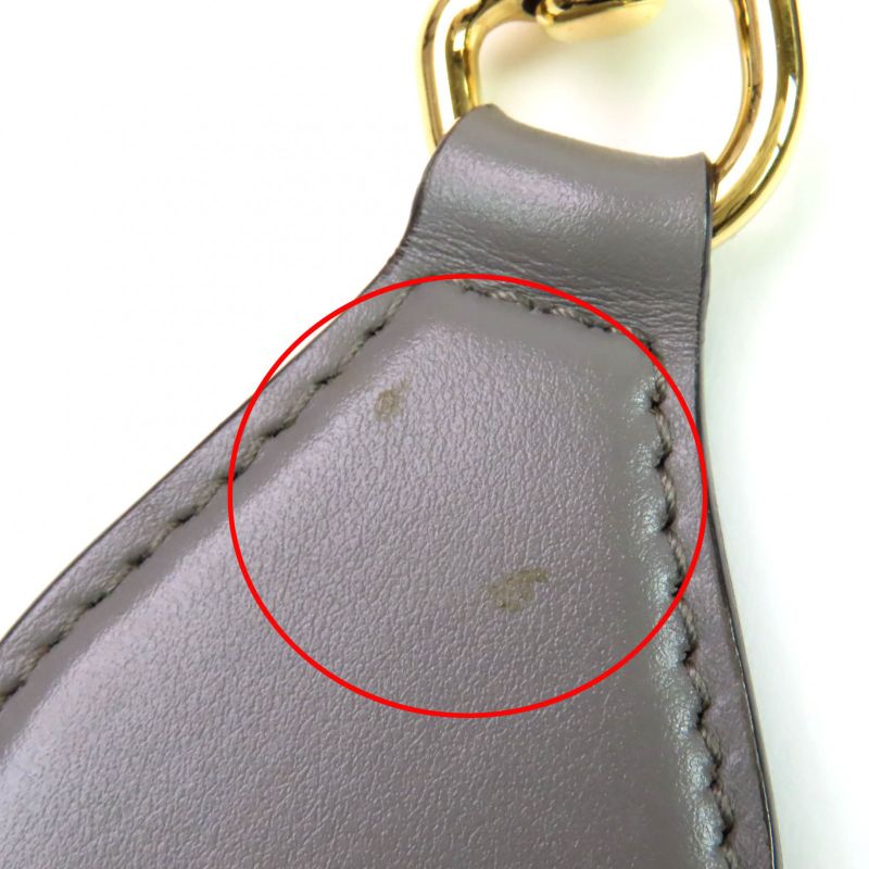 Gucci 735049 Ggmatelasse Leather 2WAY Handbag Shoulder Bag Grey Storage