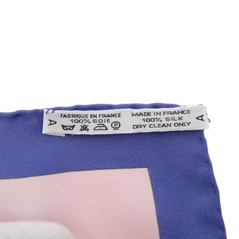 Hermes Hello Dolly Hello Dolly Doll Purple Pink Multicolor Silk Women Hermes