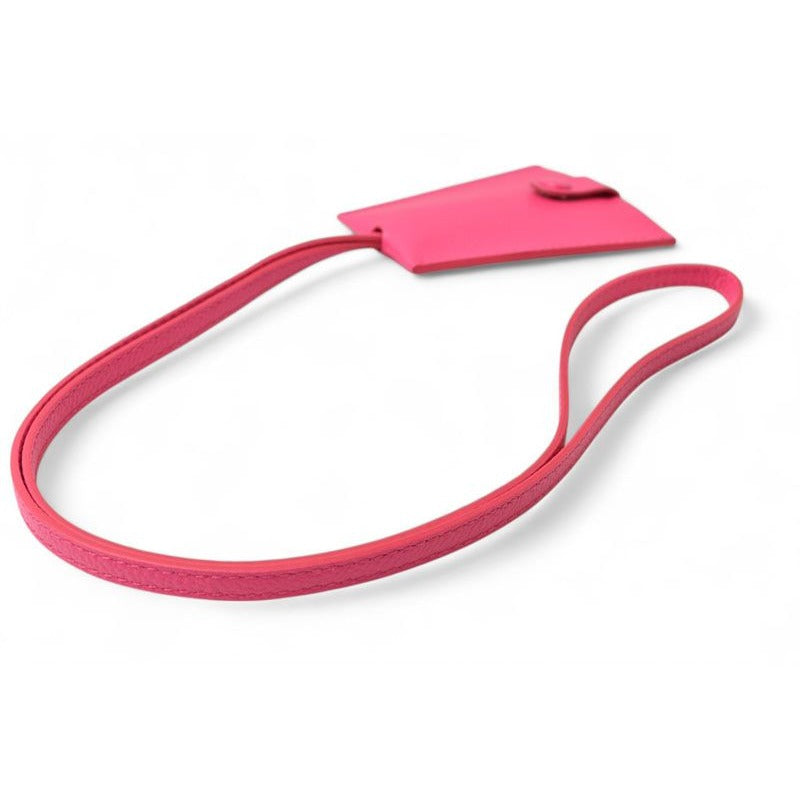 Balenciaga Key Ring Charm Neck Strap Clochette Pink Never — view 6