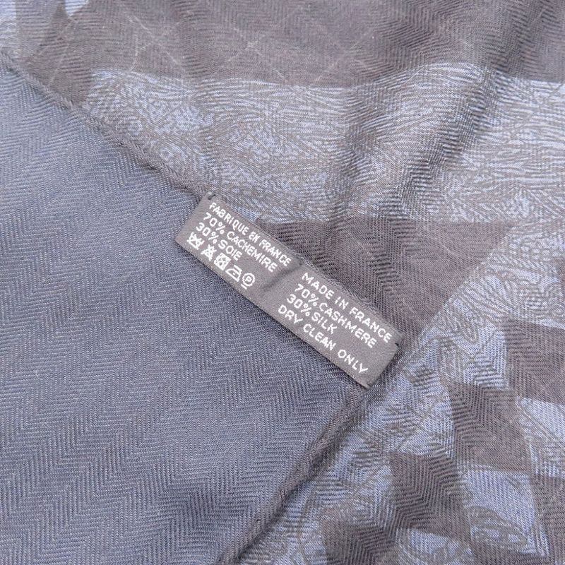 Hermes Carré 140 Steeple Post Cashmere/silk Stole Gradient 0569hermes