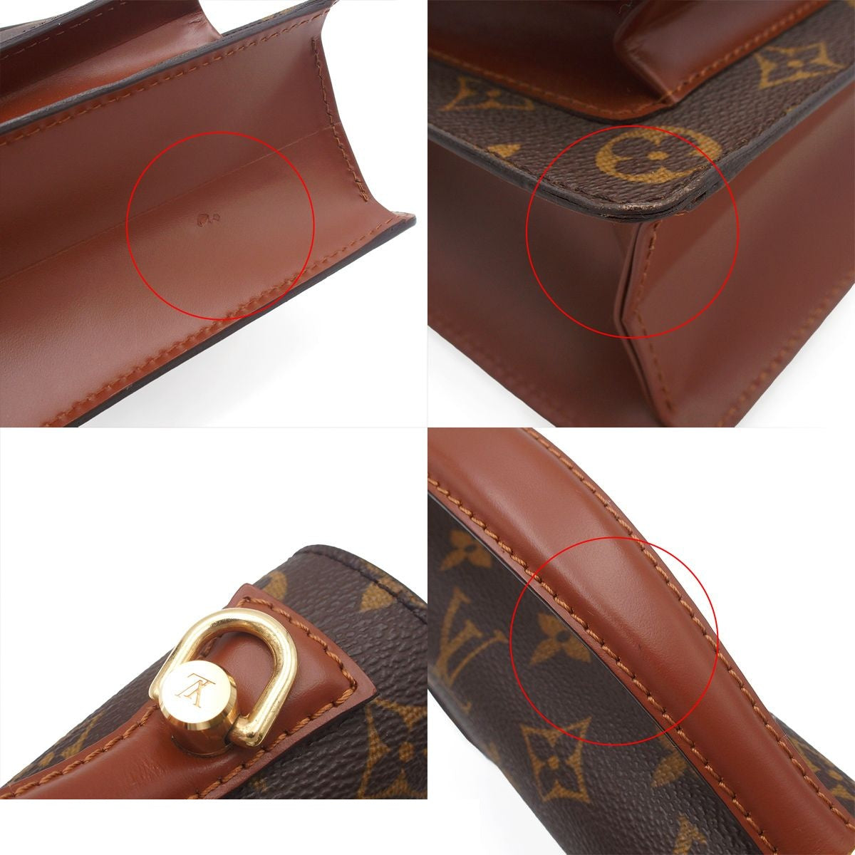 Louis Vuitton Monceau 28 Monogram Canvas 2-Way Shoulder Bag — view 8