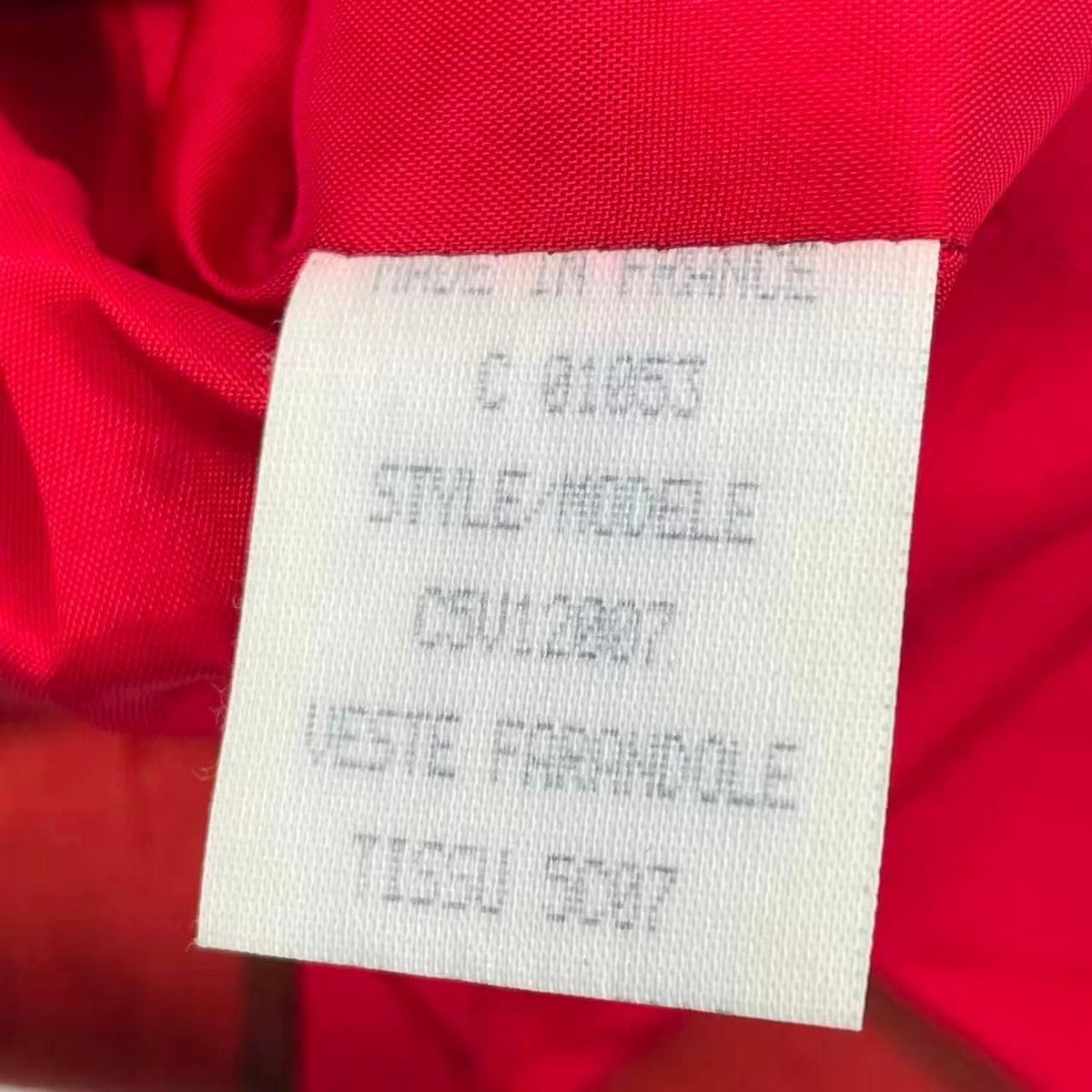 Celine Jacket Regular Price Striped Pattern Damaged Design Gold Button — view 9