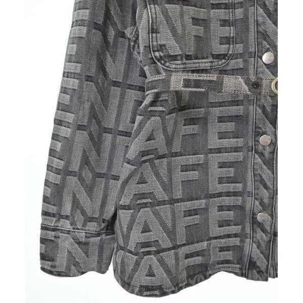 Fendi Denim Jacket Gray — view 5