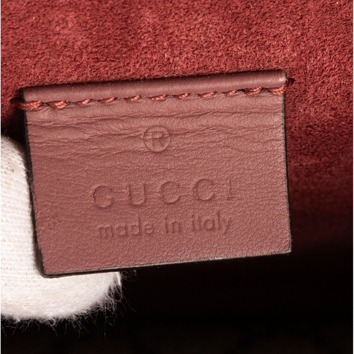 Gucci Blooms Dionysus Beige Burgundy Supreme Canvas Shoulder Bag — view 10