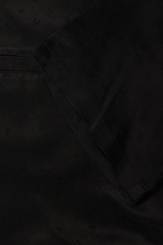 Saint Laurent Paris 22SS 531956 Y2e51 Alphabet Design Silk Short Sleeve Shirt