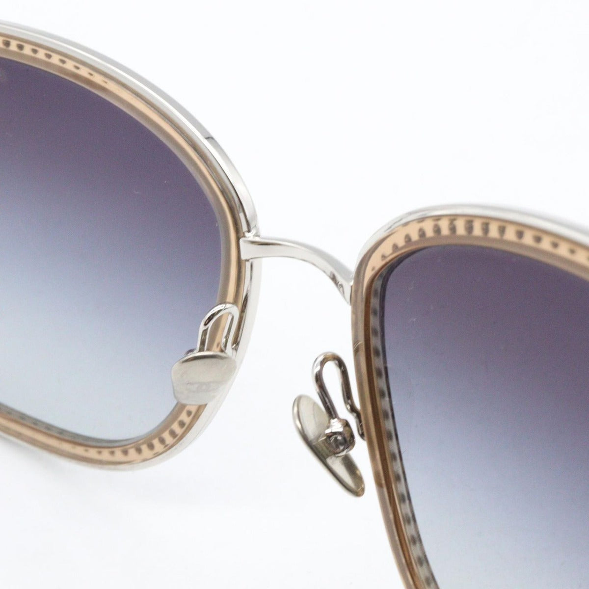 Chanel Sunglasses 475 S6 Silver Brown Silver-based — view 6