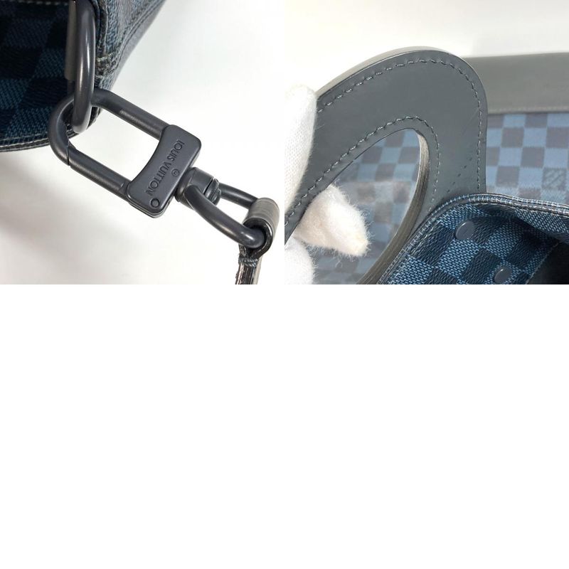 Louis Vuitton Handbag Tote NS N51100 Damier Cobalt Canvas Navy